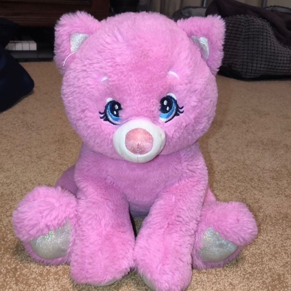 The bear factory 2001 stuffed animals plush So‎ soft. Pink